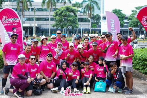Race photo from Smartfren Run 2025 Vibes