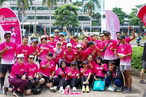 Race photo from Smartfren Run 2025 Vibes