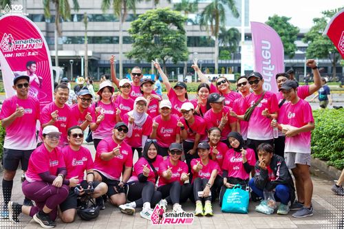 Race photo from Smartfren Run 2025 Vibes