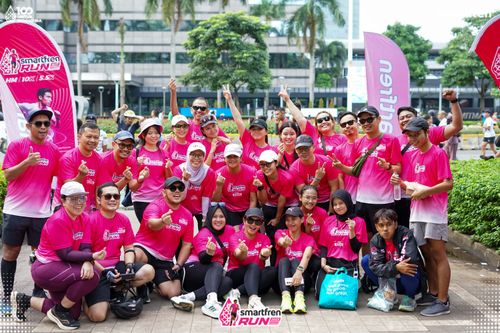 Race photo from Smartfren Run 2025 Vibes