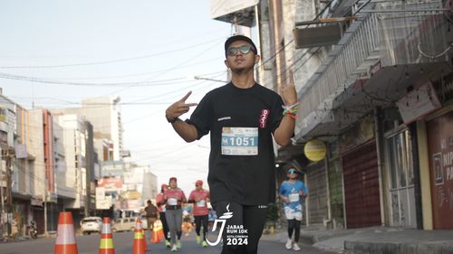Race photo from Jabar Run 10K 2024