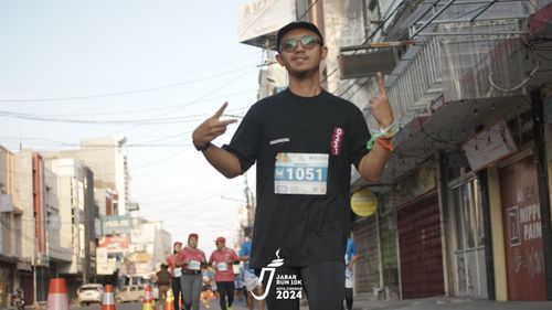 Race photo from Jabar Run 10K 2024
