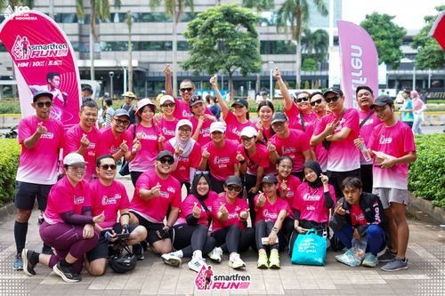 Race photo from Smartfren Run 2025 Vibes