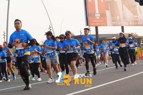 Race photo from ISOPLUS RUN 2025 - JAKARTA