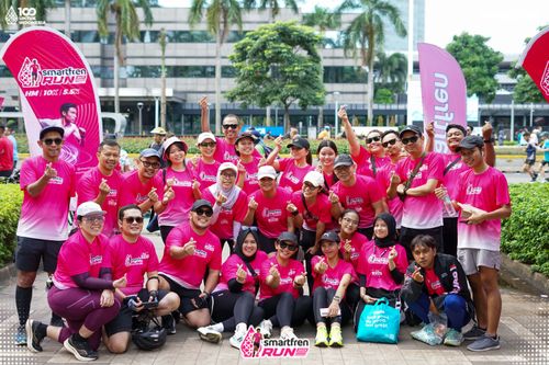Race photo from Smartfren Run 2025 Vibes