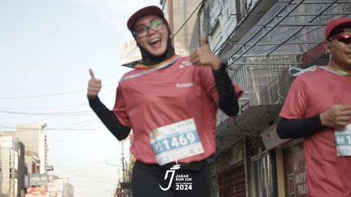 Race photo from Jabar Run 10K 2024