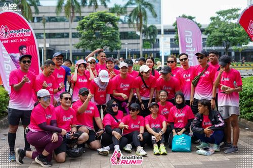 Race photo from Smartfren Run 2025 Vibes