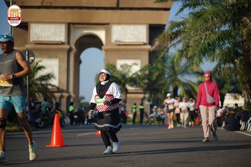 Race photo from Kediri Half Marathon 2024