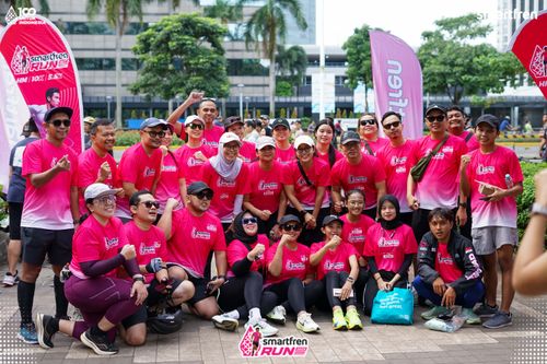 Race photo from Smartfren Run 2025 Vibes