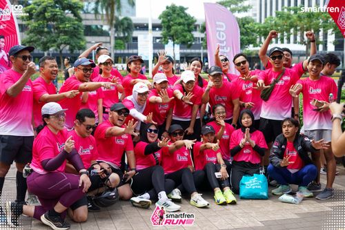 Race photo from Smartfren Run 2025 Vibes