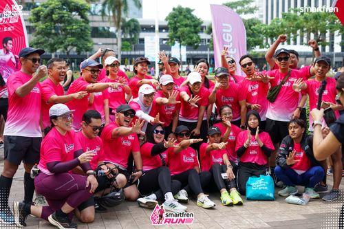 Race photo from Smartfren Run 2025 Vibes