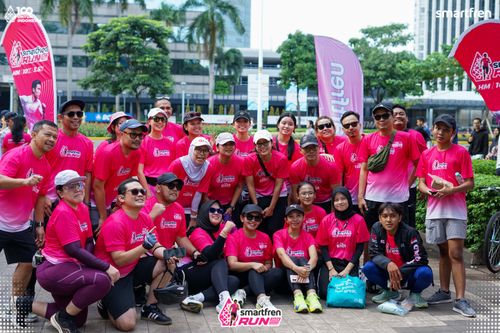 Race photo from Smartfren Run 2025 Vibes