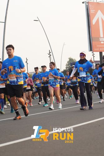 Race photo from ISOPLUS RUN 2025 - JAKARTA