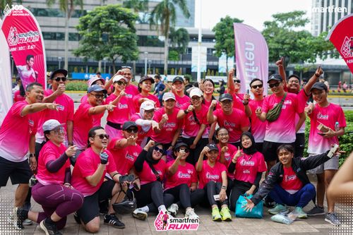 Race photo from Smartfren Run 2025 Vibes