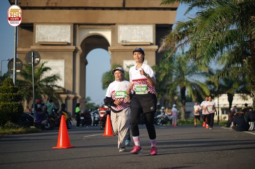 Race photo from Kediri Half Marathon 2024