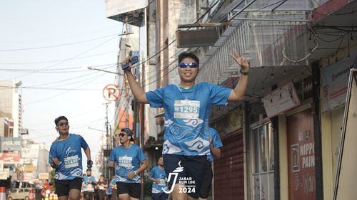Race photo from Jabar Run 10K 2024