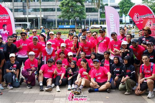 Race photo from Smartfren Run 2025 Vibes