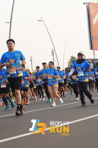 Race photo from ISOPLUS RUN 2025 - JAKARTA