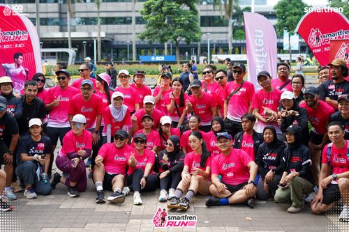 Race photo from Smartfren Run 2025 Vibes