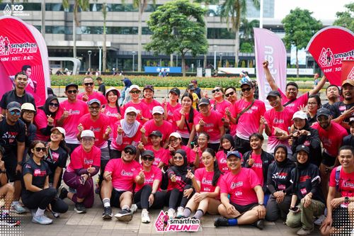 Race photo from Smartfren Run 2025 Vibes