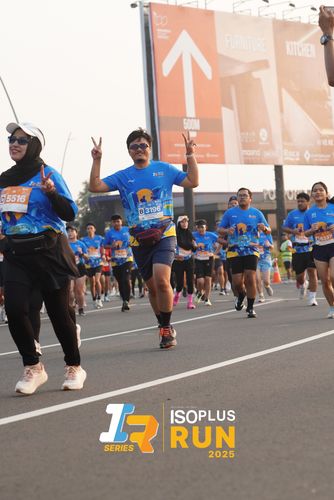 Race photo from ISOPLUS RUN 2025 - JAKARTA