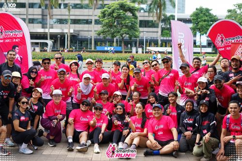 Race photo from Smartfren Run 2025 Vibes