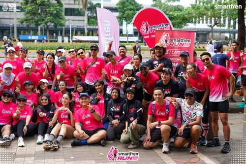 Race photo from Smartfren Run 2025 Vibes