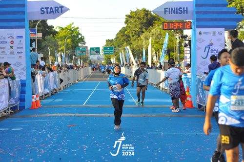 Race photo from Jabar Run 10K 2024