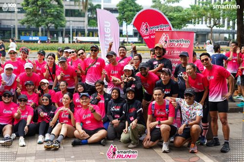 Race photo from Smartfren Run 2025 Vibes