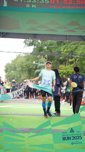 Race photo from Mangkunegaran Run 2025