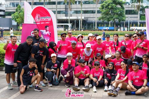 Race photo from Smartfren Run 2025 Vibes