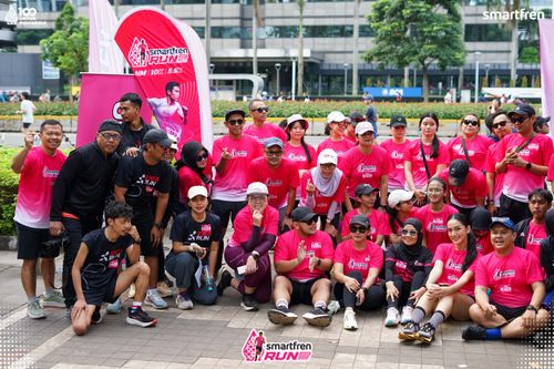 Race photo from Smartfren Run 2025 Vibes