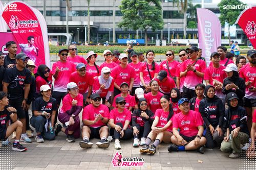 Race photo from Smartfren Run 2025 Vibes