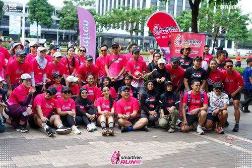 Race photo from Smartfren Run 2025 Vibes