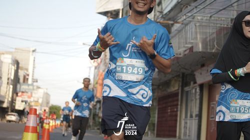 Race photo from Jabar Run 10K 2024