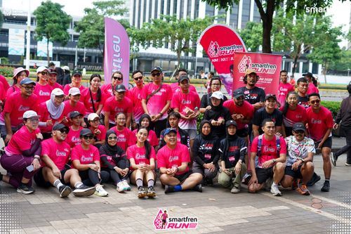 Race photo from Smartfren Run 2025 Vibes