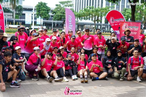 Race photo from Smartfren Run 2025 Vibes