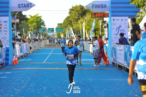 Race photo from Jabar Run 10K 2024