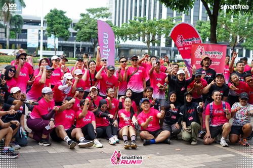 Race photo from Smartfren Run 2025 Vibes