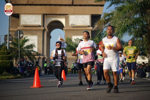 Race photo from Kediri Half Marathon 2024