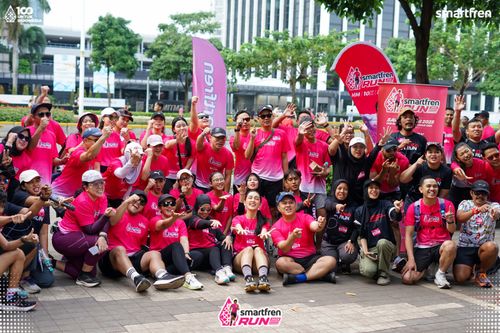 Race photo from Smartfren Run 2025 Vibes