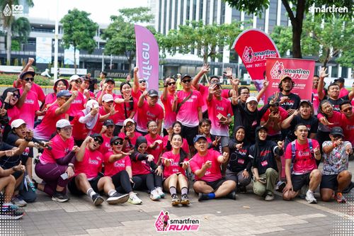 Race photo from Smartfren Run 2025 Vibes