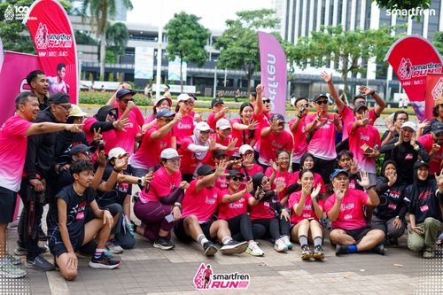 Race photo from Smartfren Run 2025 Vibes