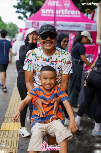 Race photo from Smartfren Run 2025 Vibes