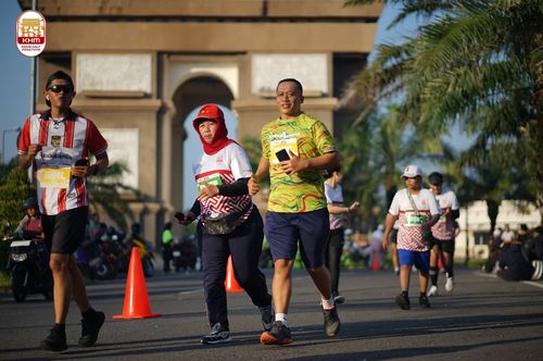 Race photo from Kediri Half Marathon 2024