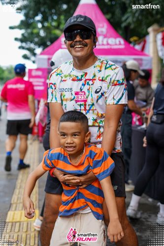 Race photo from Smartfren Run 2025 Vibes