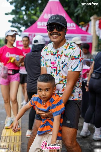 Race photo from Smartfren Run 2025 Vibes