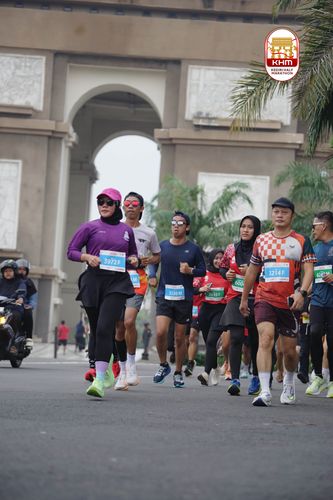 Race photo from Kediri Half Marathon 2025