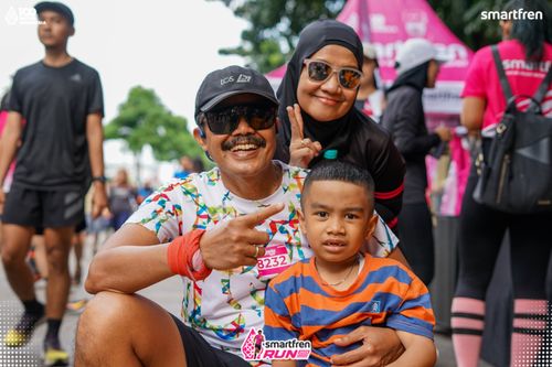 Race photo from Smartfren Run 2025 Vibes