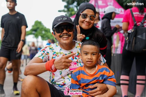 Race photo from Smartfren Run 2025 Vibes